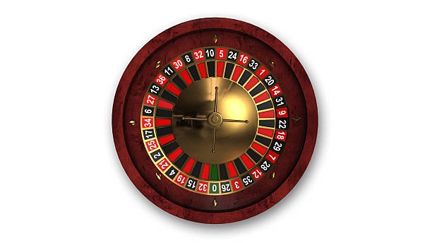 Allbet roulette wheel in motion