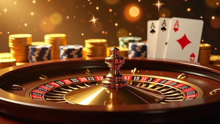 Infinite Blackjack player interface showing hand options and dealer cards